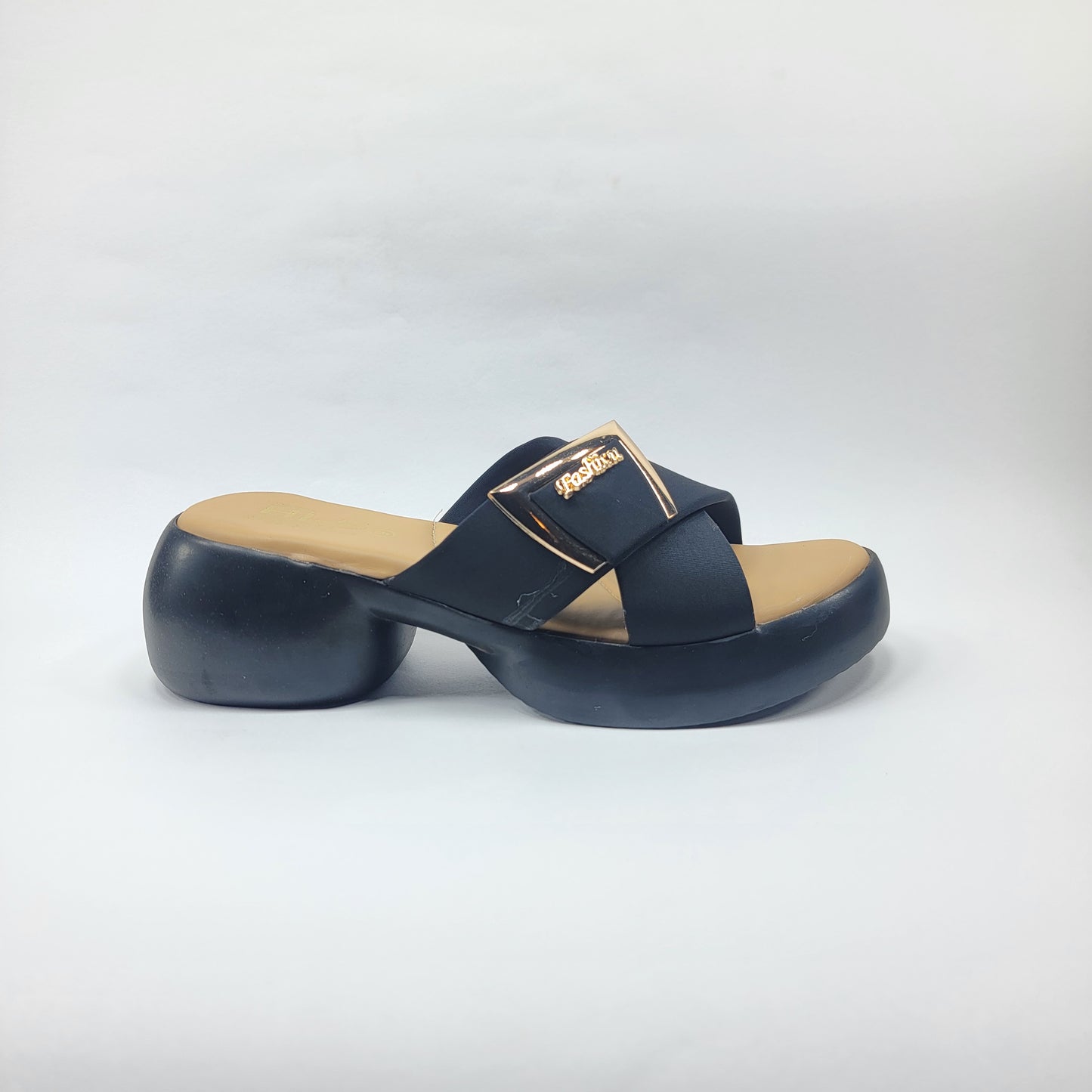 CROSS PU SLIPPERS