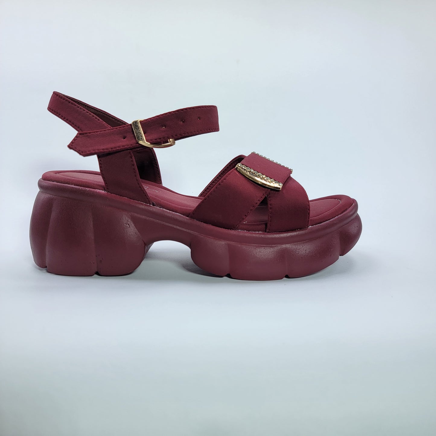 CHUNKY SOLE SANDALS PU