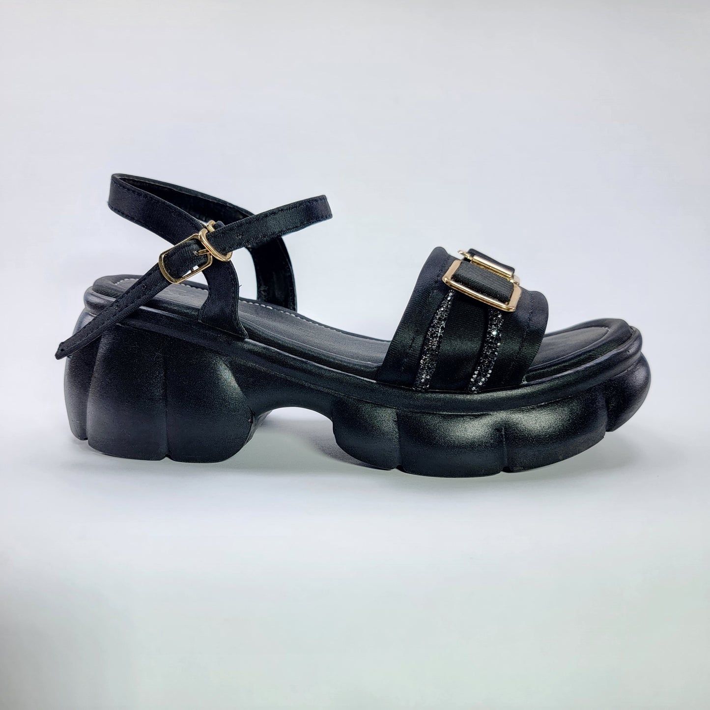 CHUNKY SOLE SANDALS PU