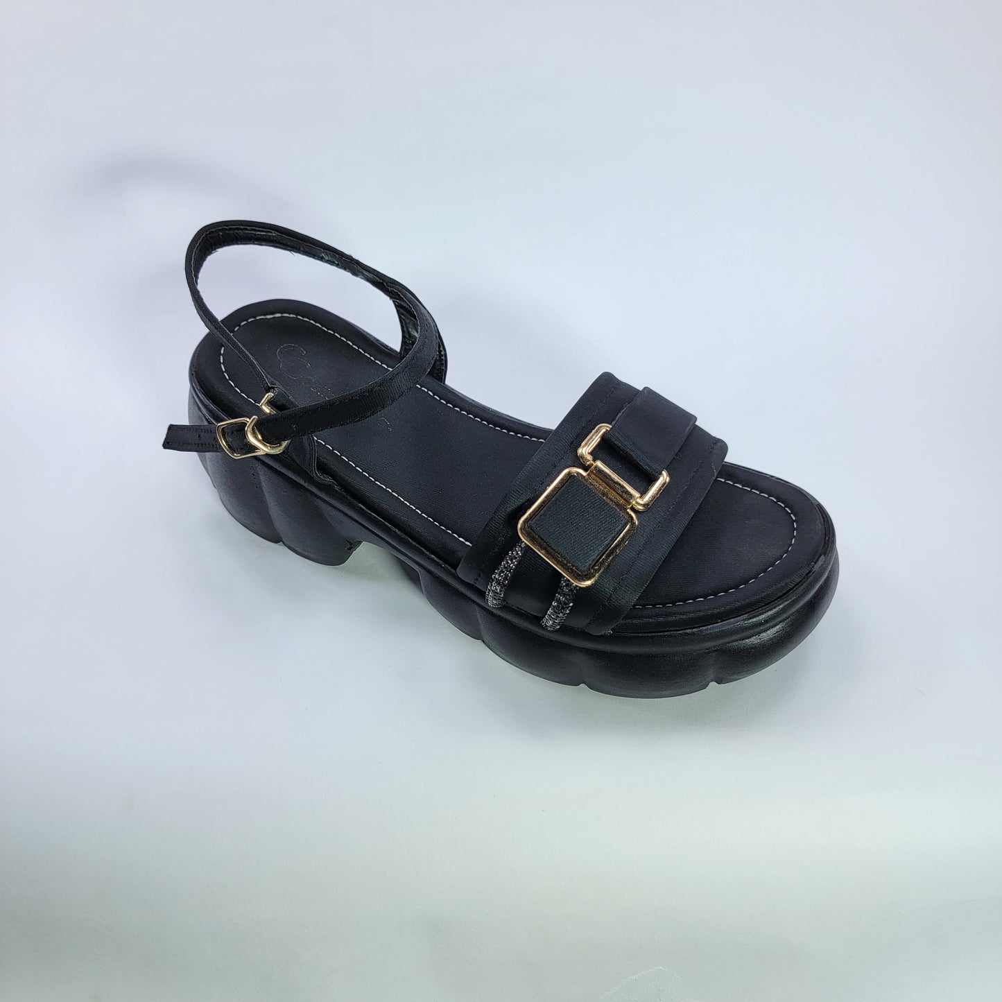 CHUNKY SOLE SANDALS PU