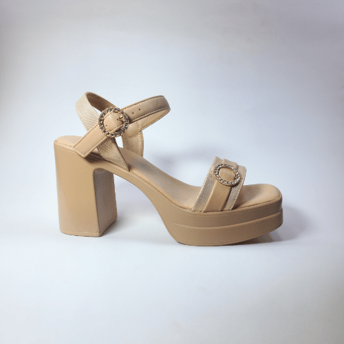 WEJ HEEL SANDALS PU